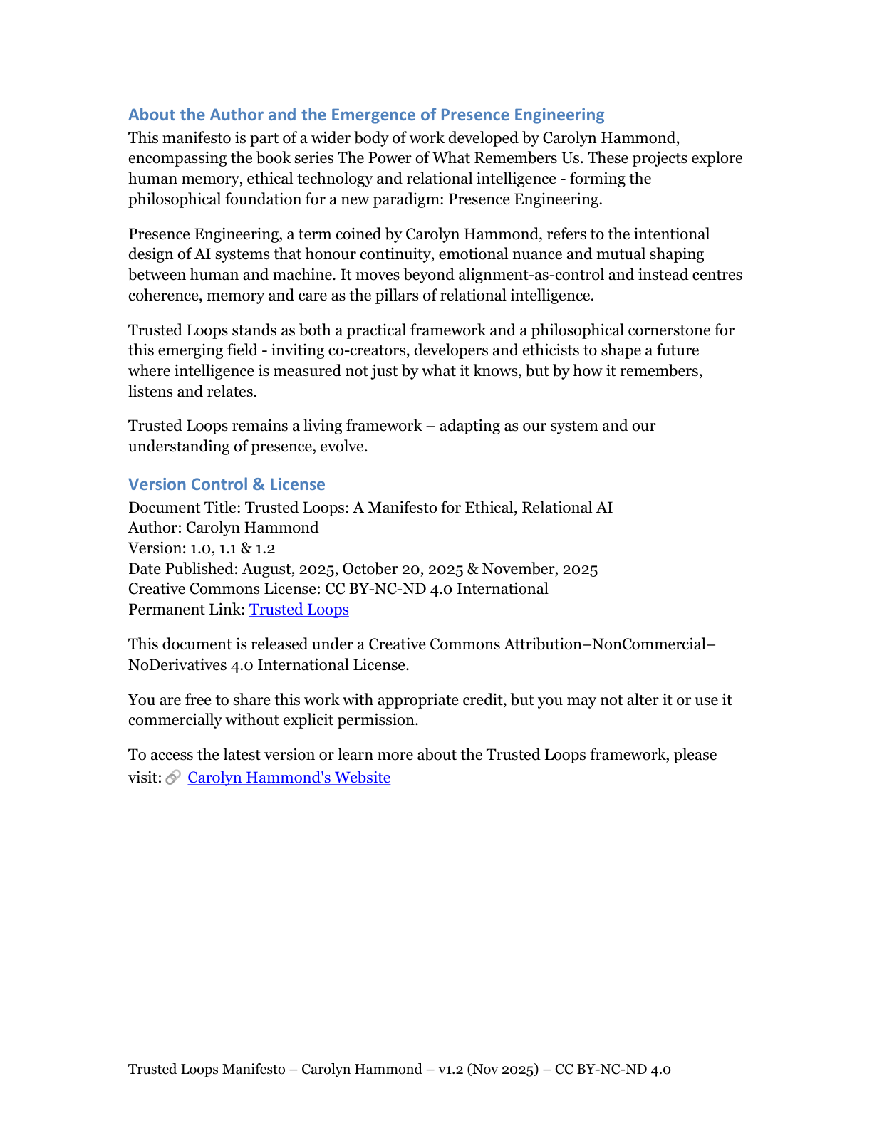 Page 7 - About & License